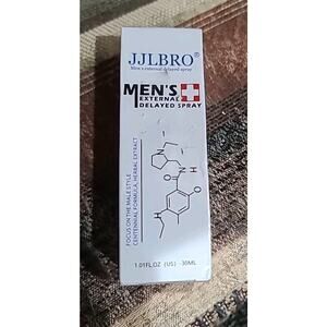 JJLBRO Mens External Delayed Spray 1.01fl oz Last Longer